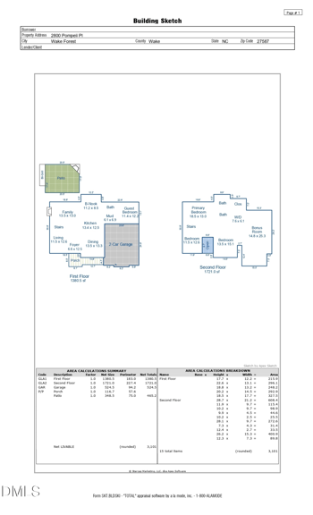 2800 Pompeii Pl, Wake Forest, NC 27587