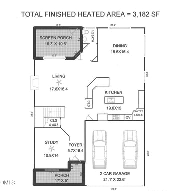 2804 Lumber River Trl, Apex, NC 27502