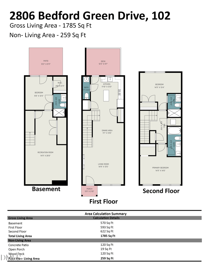 2806 Bedford Green Dr #102, Raleigh, NC 27604