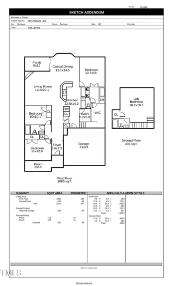 2815 Mebane Ln, Durham, NC 27703