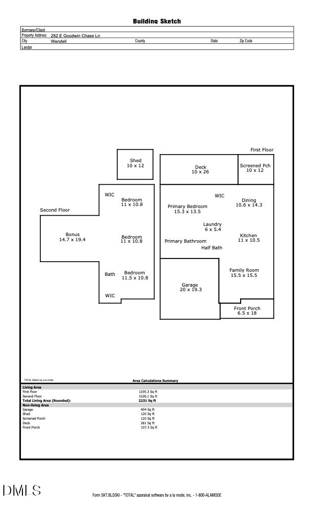 282 E Goodwin Chase Ln, Wendell, NC 27591