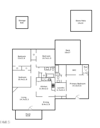 2831 Beechwood Dr, Durham, NC 27707