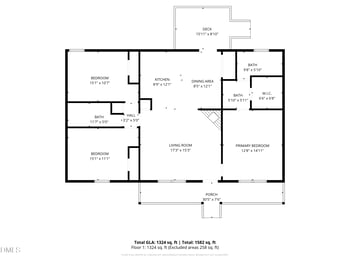 288 Barewood Dr, Four Oaks, NC 27524