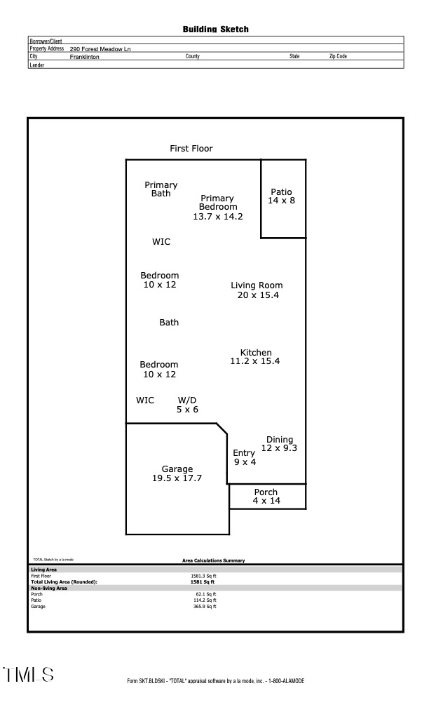290 Forest Meadow Ln, Franklinton, NC 27525