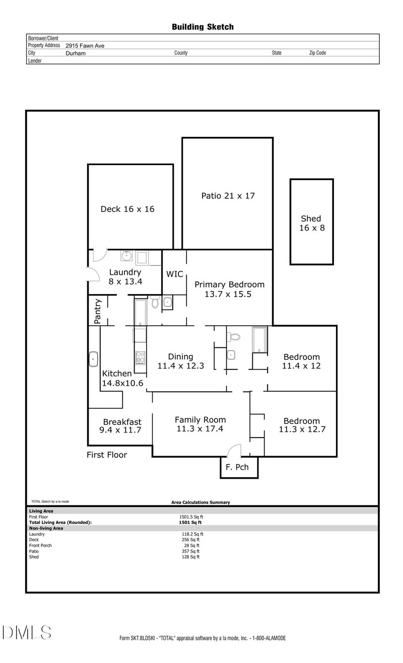 2915 Fawn Ave, Durham, NC 27705