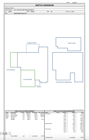 2921 Macintosh Woods Dr, Apex, NC 27502