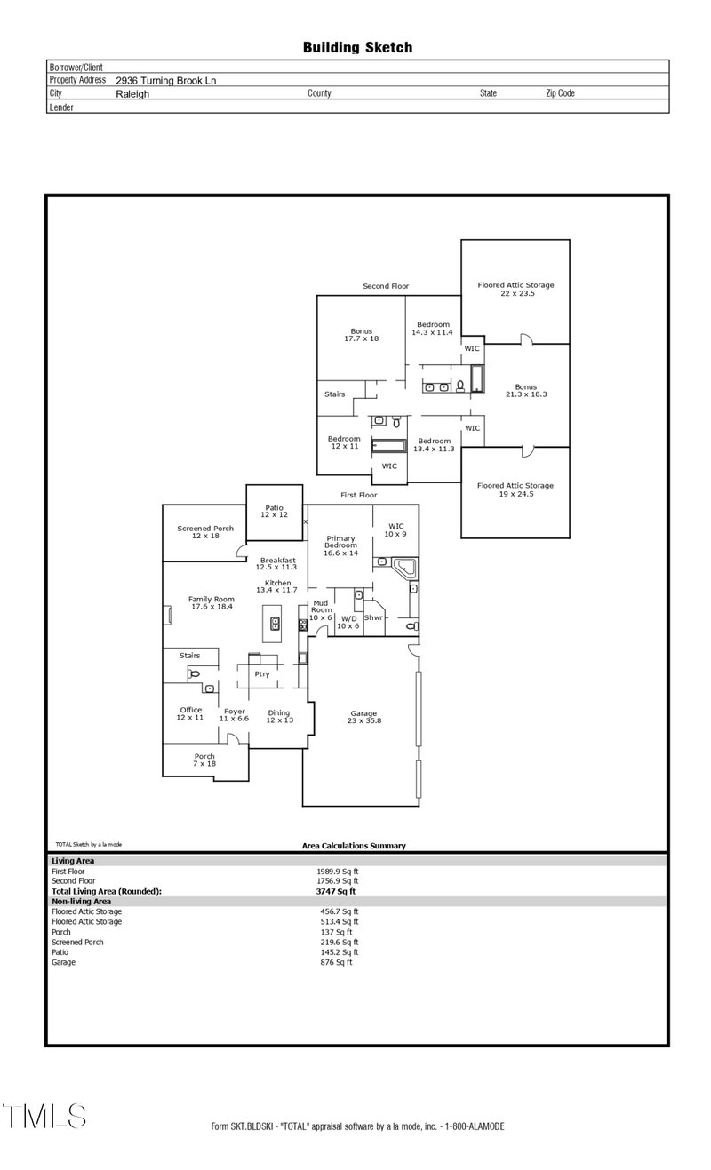 2936 Turning Brook Ln, Raleigh, NC 27616