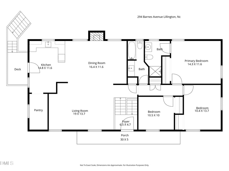 294 Barnes Ave, Lillington, NC 27546