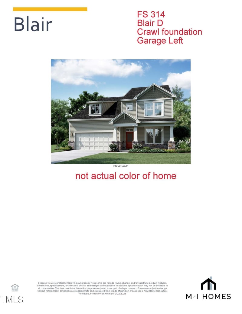 2980 Clifton Forge Station Lot 314, New Hill, NC 27562