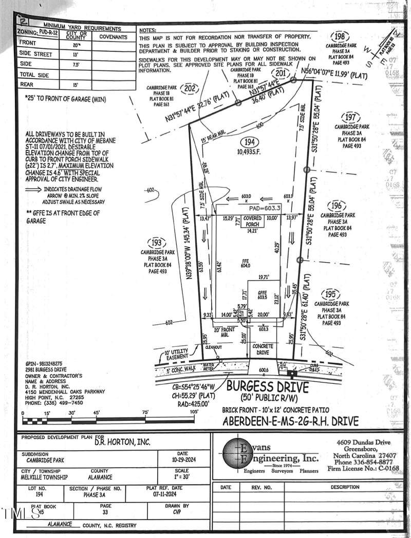 2981 Burgess Dr, Mebane, NC 27302