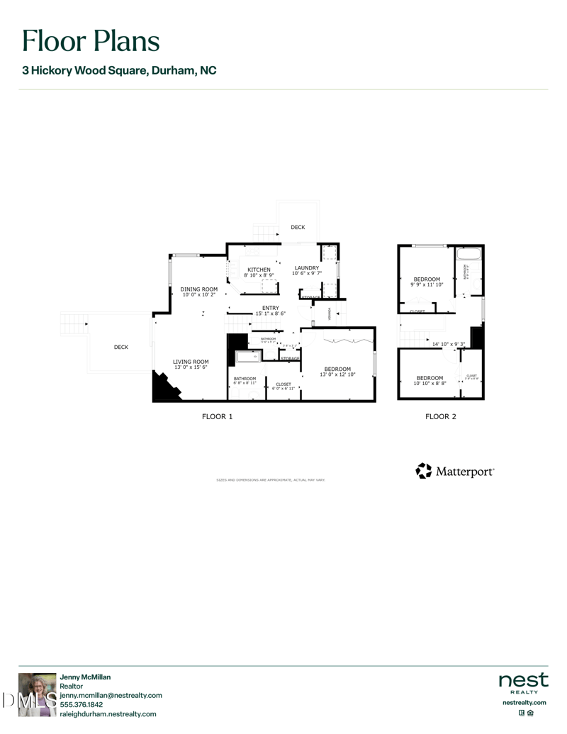3 Hickory Wood Sq, Durham, NC 27713