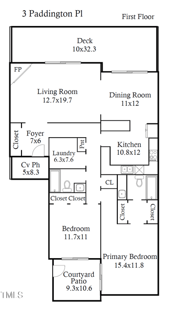 3 Paddington Pl, Chapel Hill, NC 27517