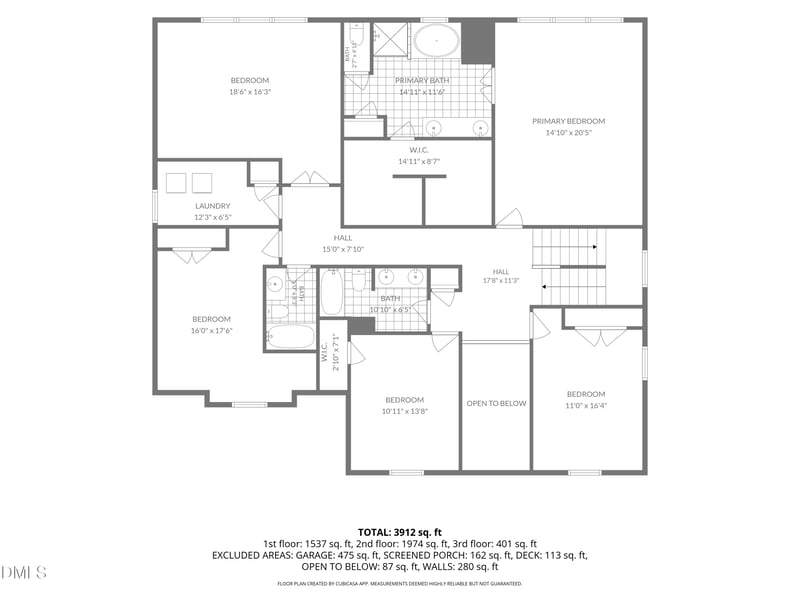 3 Pearl Mill Ct, Durham, NC 27703