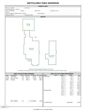 3 Yancey , Pittsboro, NC 27312