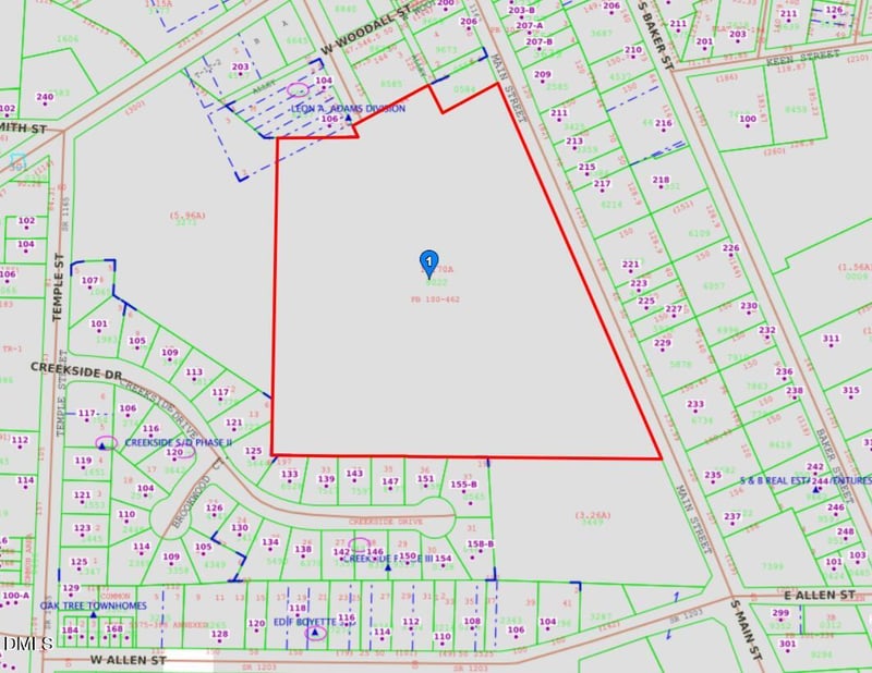 300 Main St Lot 1, Four Oaks, NC 27524