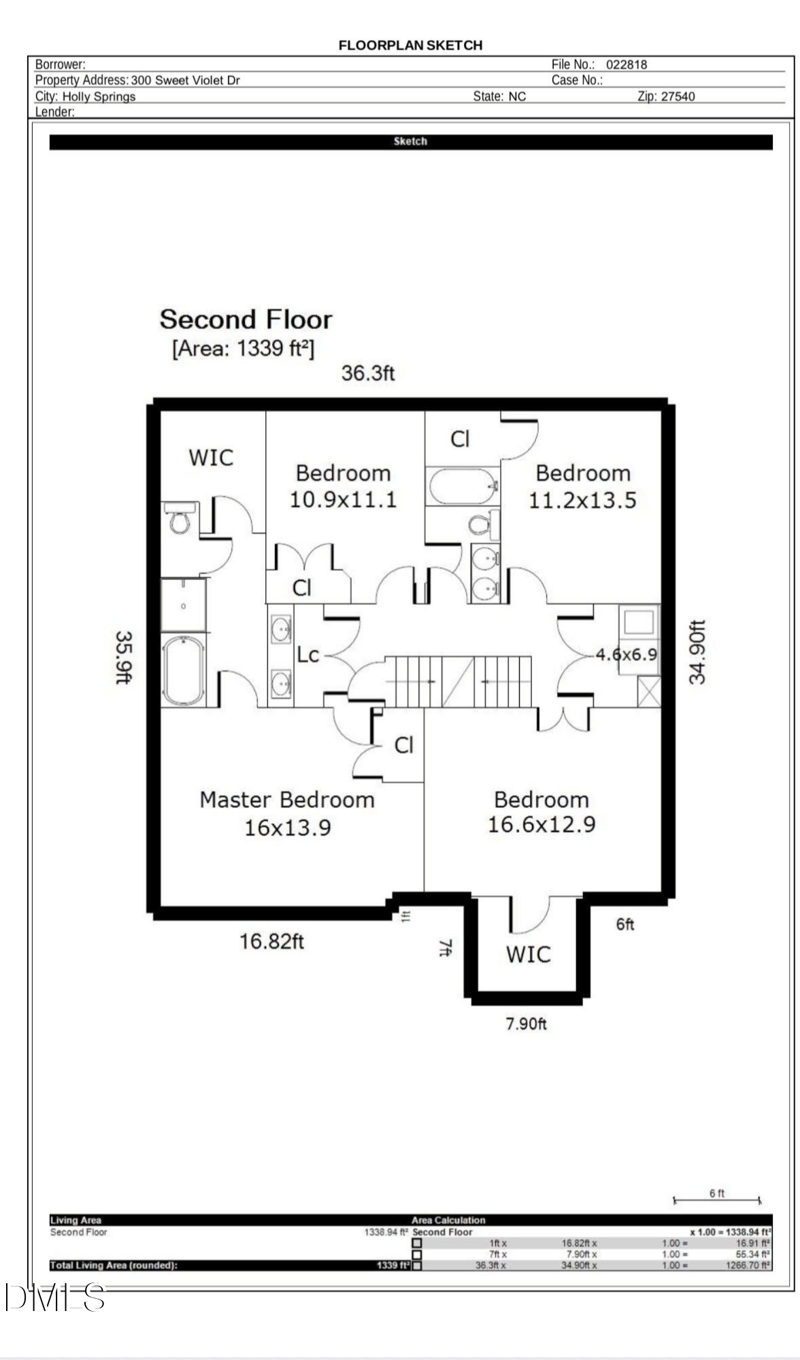300 Sweet Violet Dr, Holly Springs, NC 27540