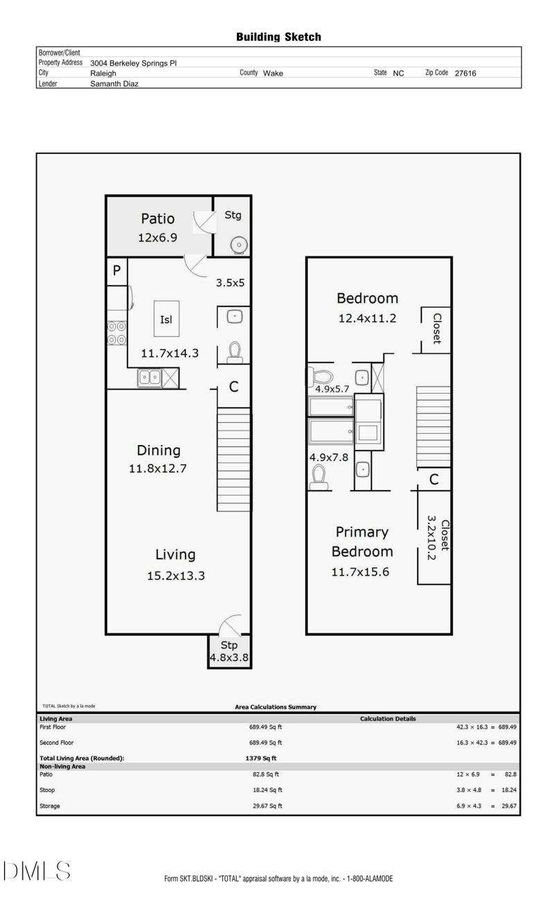 3004 Berkeley Springs Pl, Raleigh, NC 27616