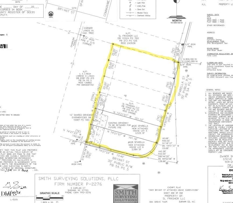 3009 Bryant St Lot 3009, Durham, NC 27703