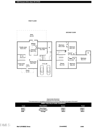 3009 Sawyers Mill Dr, Apex, NC 27539
