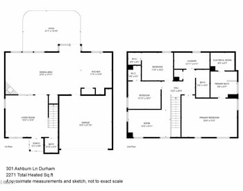 301 Ashburn Ln, Durham, NC 27703