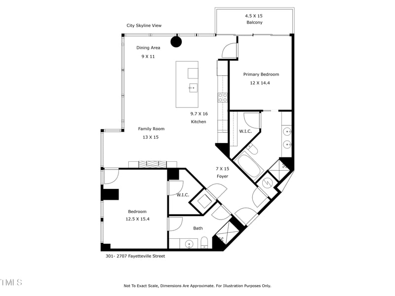301 Fayetteville St #2707, Raleigh, NC 27601