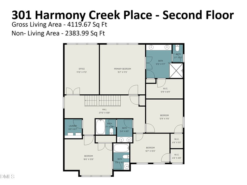 301 Harmony Creek Pl, Apex, NC 27539
