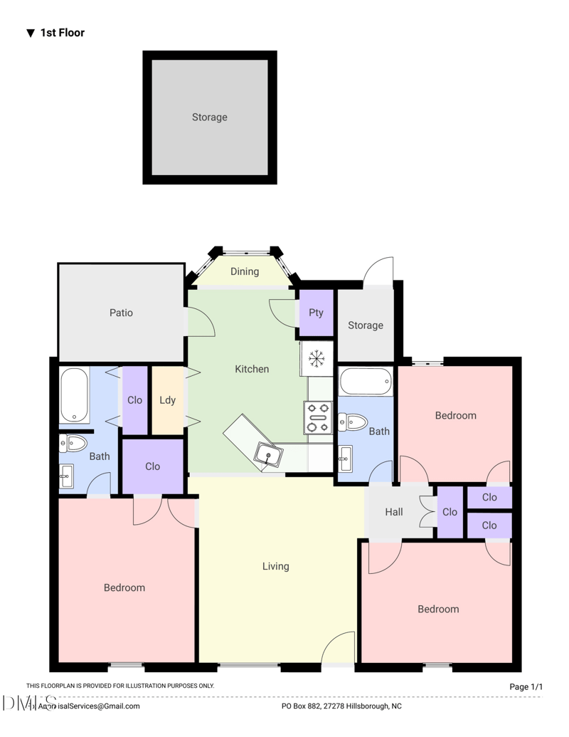 301 Pond Lily Ct, Hillsborough, NC 27278