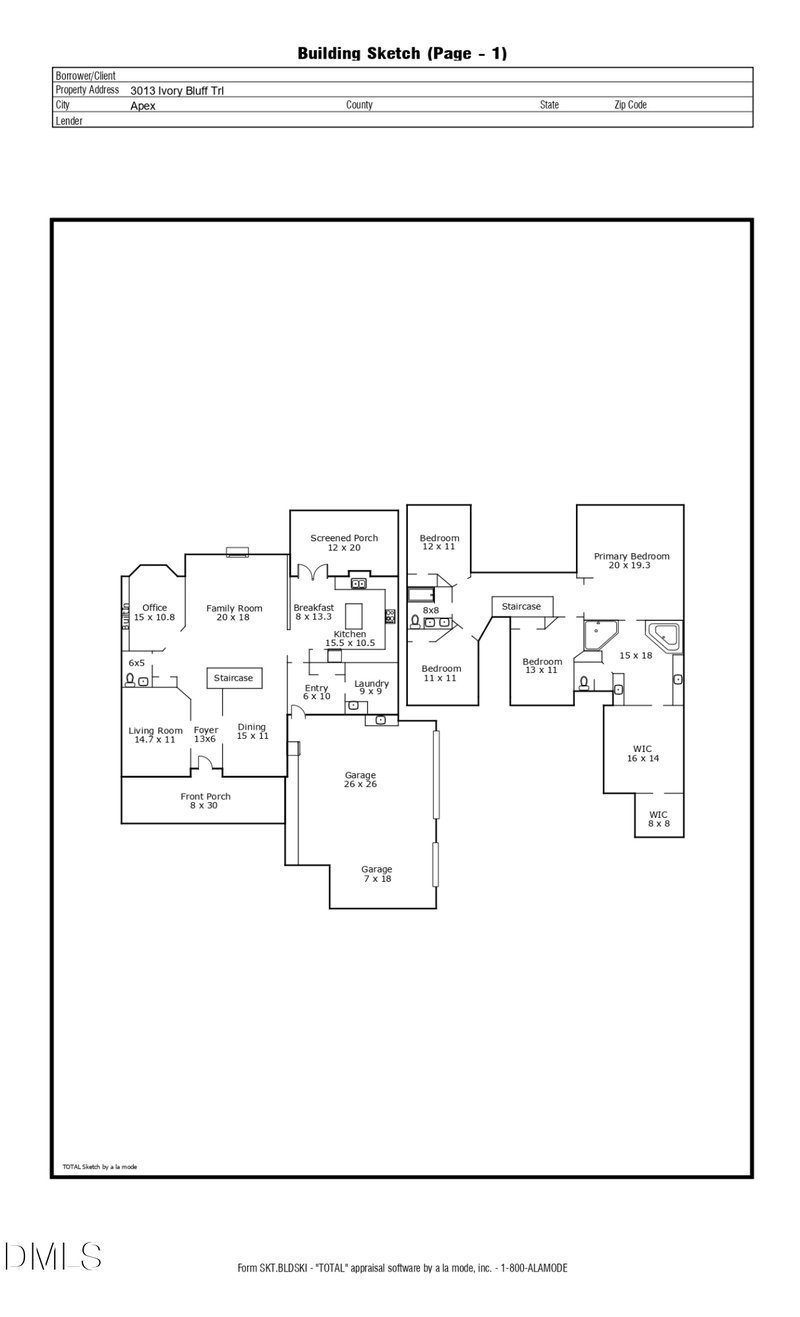 3013 Ivory Bluff Trl, Apex, NC 27539