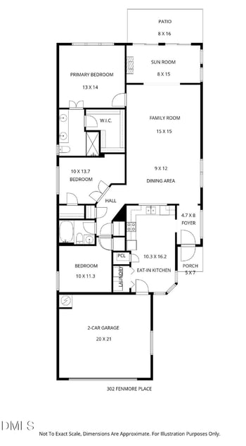 302 Fenmore Pl, Cary, NC 27519