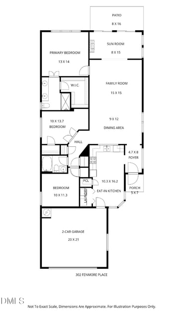 302 Fenmore Pl, Cary, NC 27519