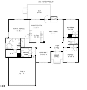 3020 Stone Gap Ct, Raleigh, NC 27612
