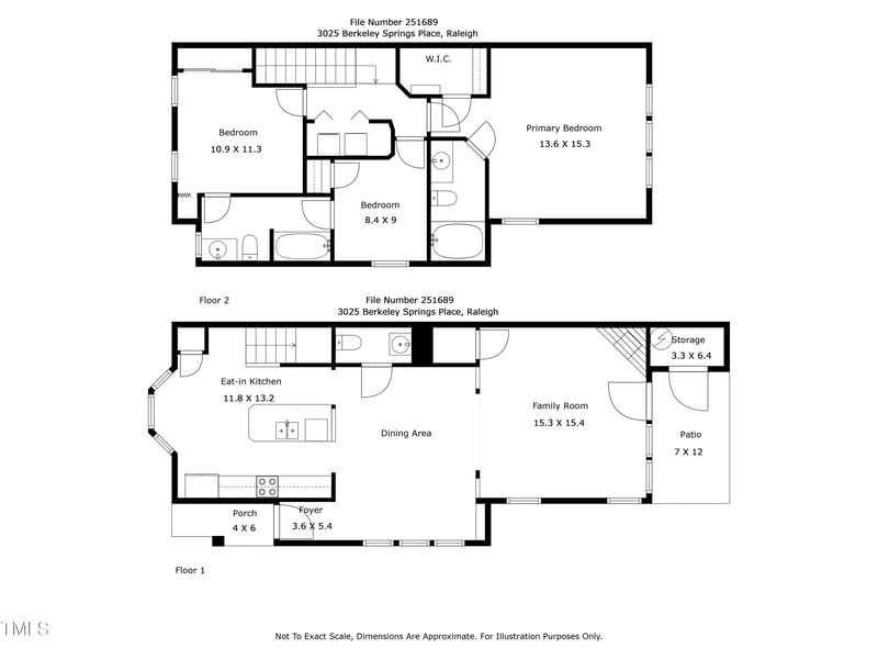 3025 Berkeley Springs Pl, Raleigh, NC 27616
