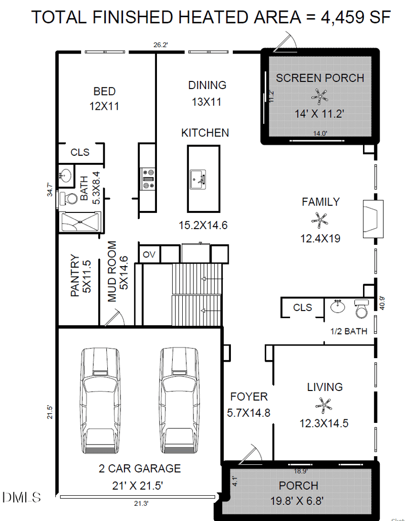 3028 Cave Junction Station, New Hill, NC 27562