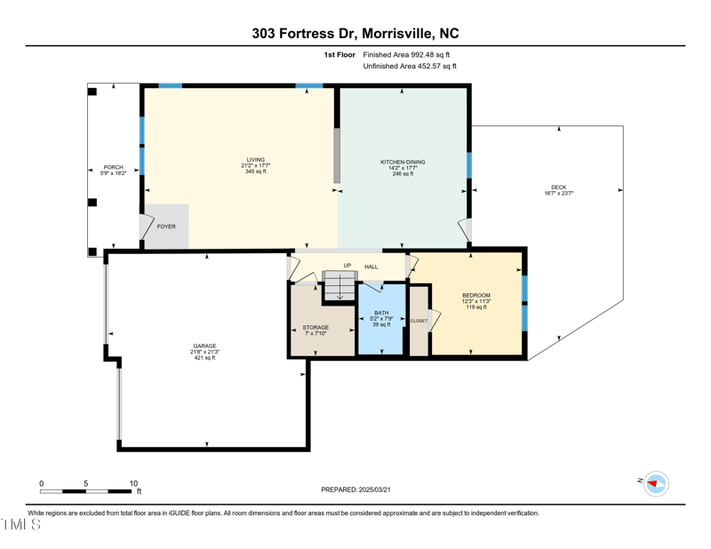 303 Fortress Dr, Morrisville, NC 27560