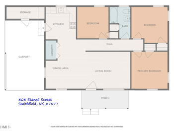 303 Stancil St, Smithfield, NC 27577