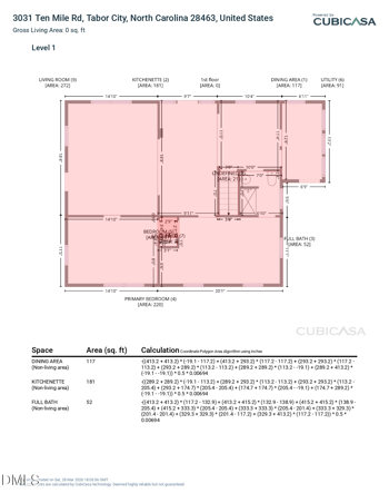 3031 10 Mile Rd, Tabor City, NC 28463