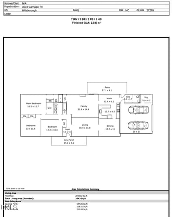 3034 Carriage Trl, Hillsborough, NC 27278