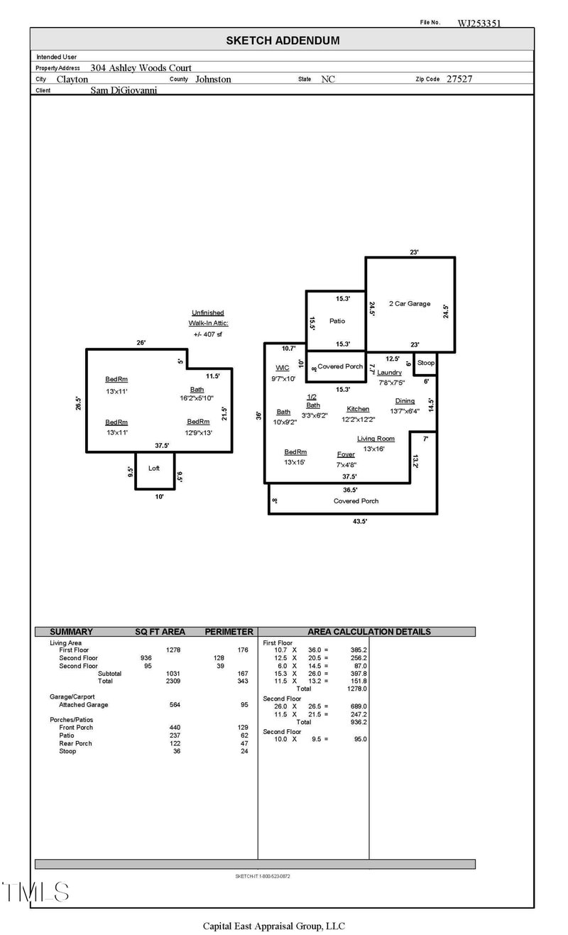 304 Ashley Woods Ct, Clayton, NC 27527