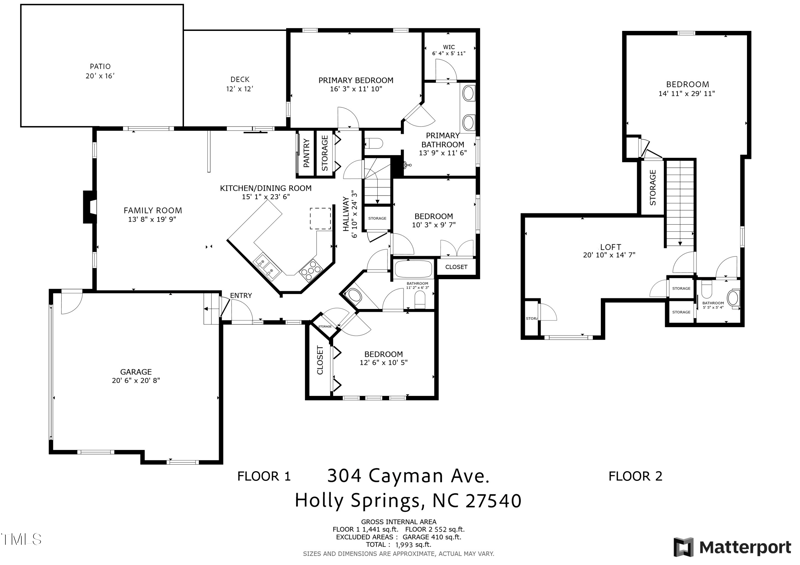 304 Cayman Ave, Holly Springs, NC 27540