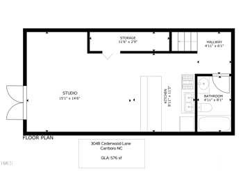 304 Cedarwood Ln, Carrboro, NC 27510
