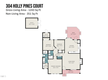 304 Holly Pines Ct, Holly Springs, NC 27540