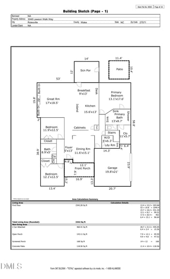3048 Lawson Walk Way, Rolesville, NC 27571