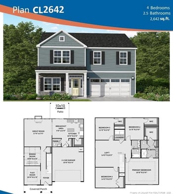 305 Harborwood St, Lillington, NC 27546