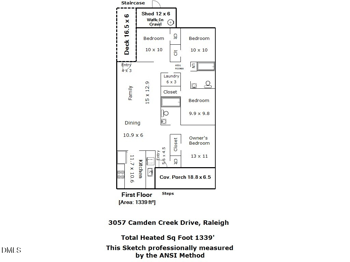 3057 Camden Creek Dr, Raleigh, NC 27610