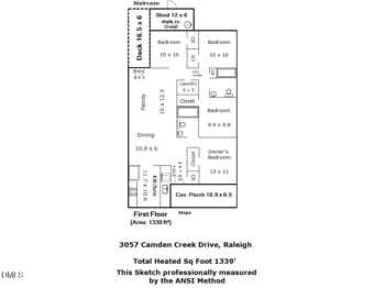 3057 Camden Creek Dr, Raleigh, NC 27610