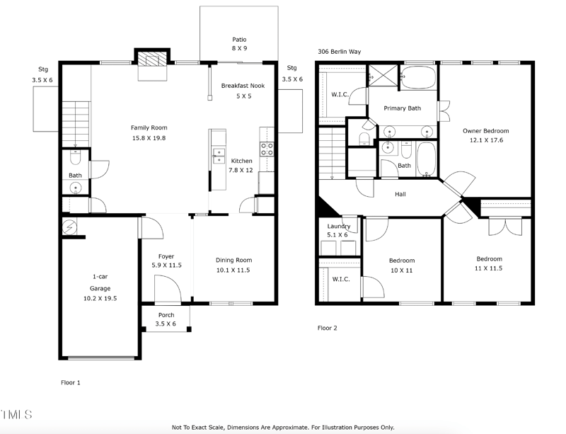 306 Berlin Way, Morrisville, NC 27560