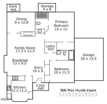 306 Wax Myrtle Ct, Cary, NC 27513