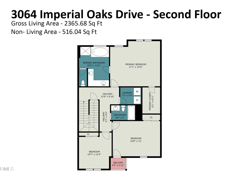 3064 Imperial Oaks Dr, Raleigh, NC 27614