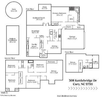 308 Kettlebridge Dr, Cary, NC 27511