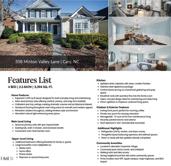 308 Minton Valley Ln, Cary, NC 27519